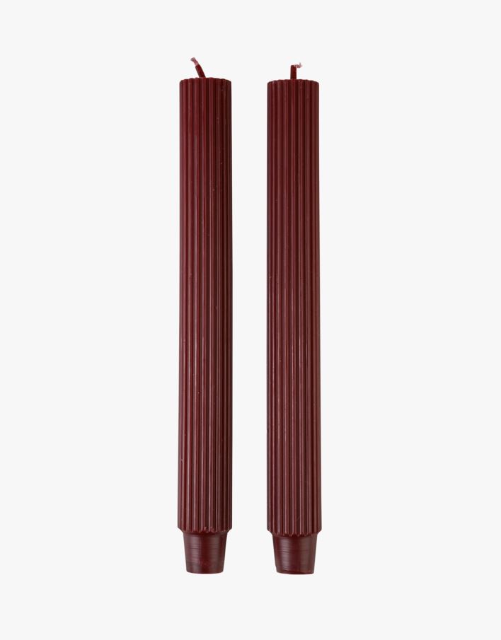 Kronljus burgundy - 2,8x25 cm burgundy - 1