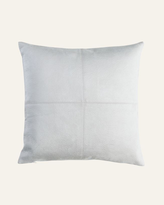 Prydnadskudde ljusgrå - 50x50 cm ljusgrå - 1