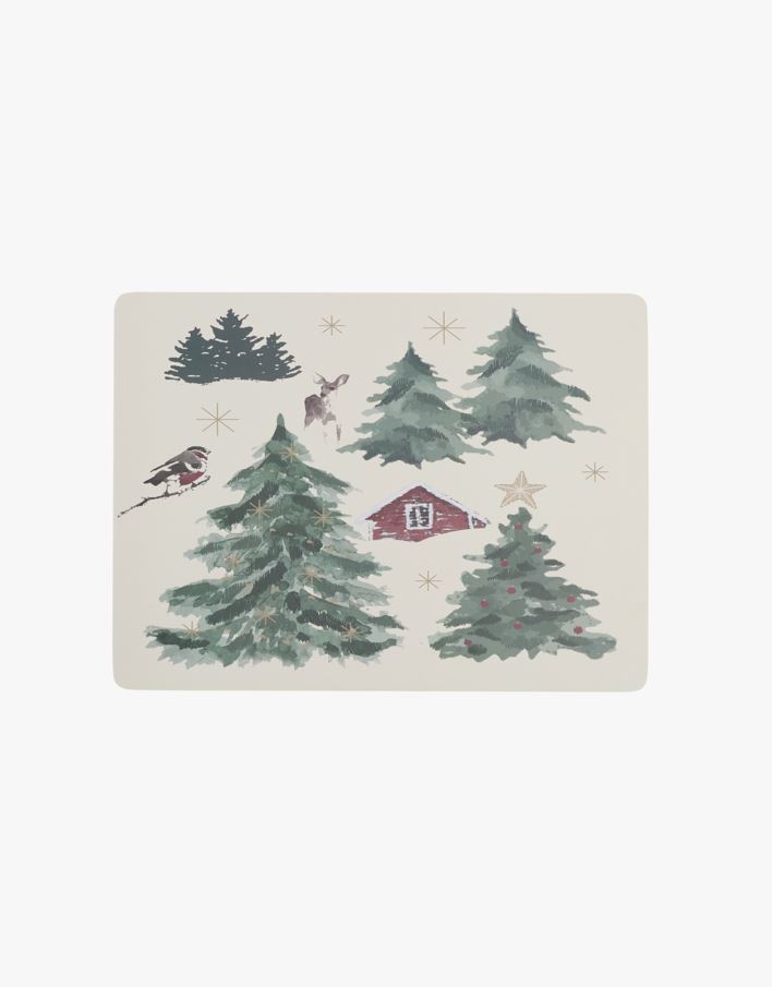 Bordstablett beige - 40x30 cm beige - 1