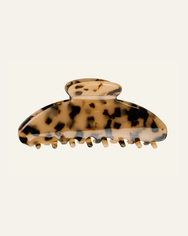 Hårklämma ljusbrun - 4,5x10,2x4,35 cm ljusbrun - 1