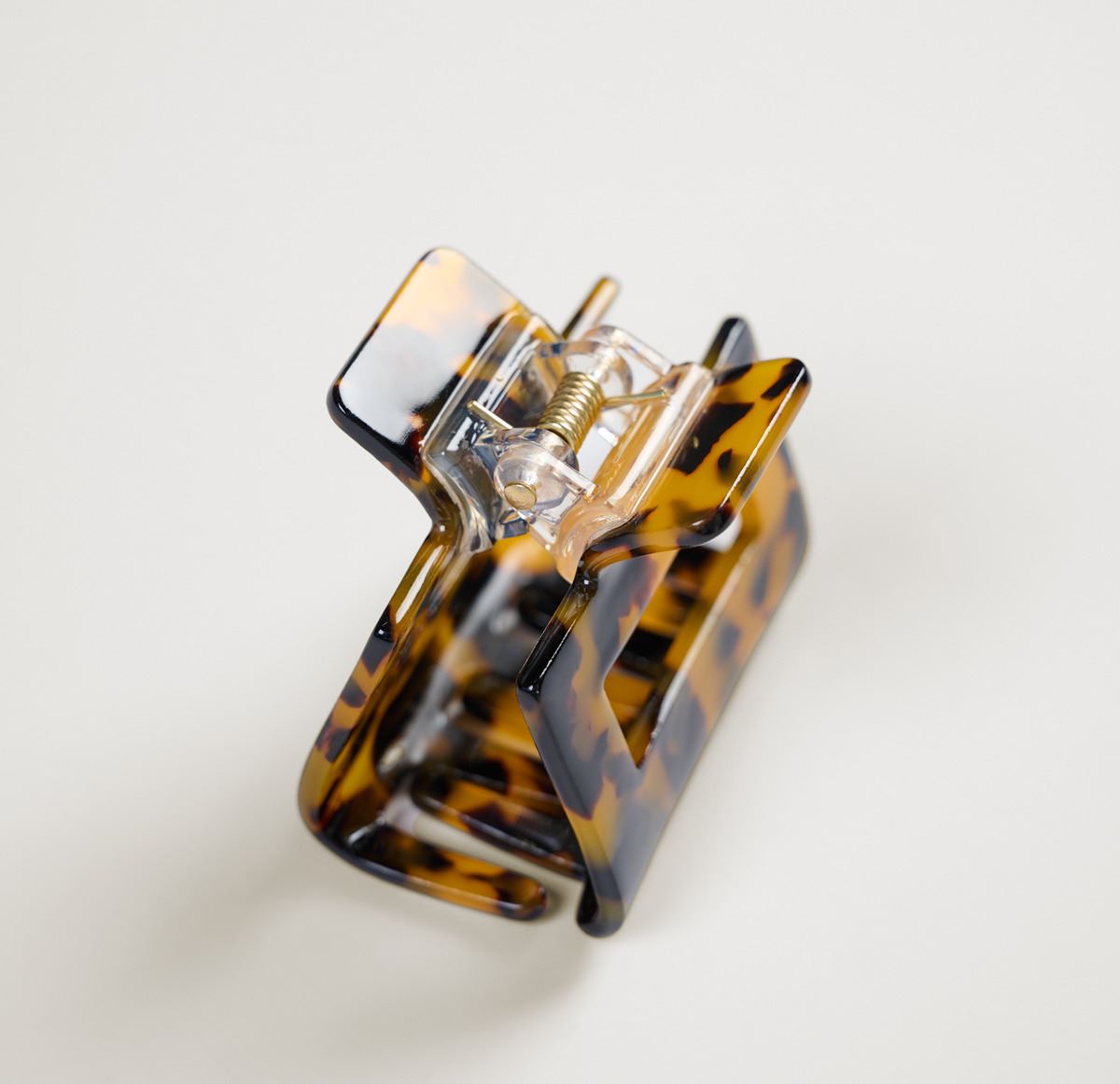 Hårklämma mörkbrun - 2