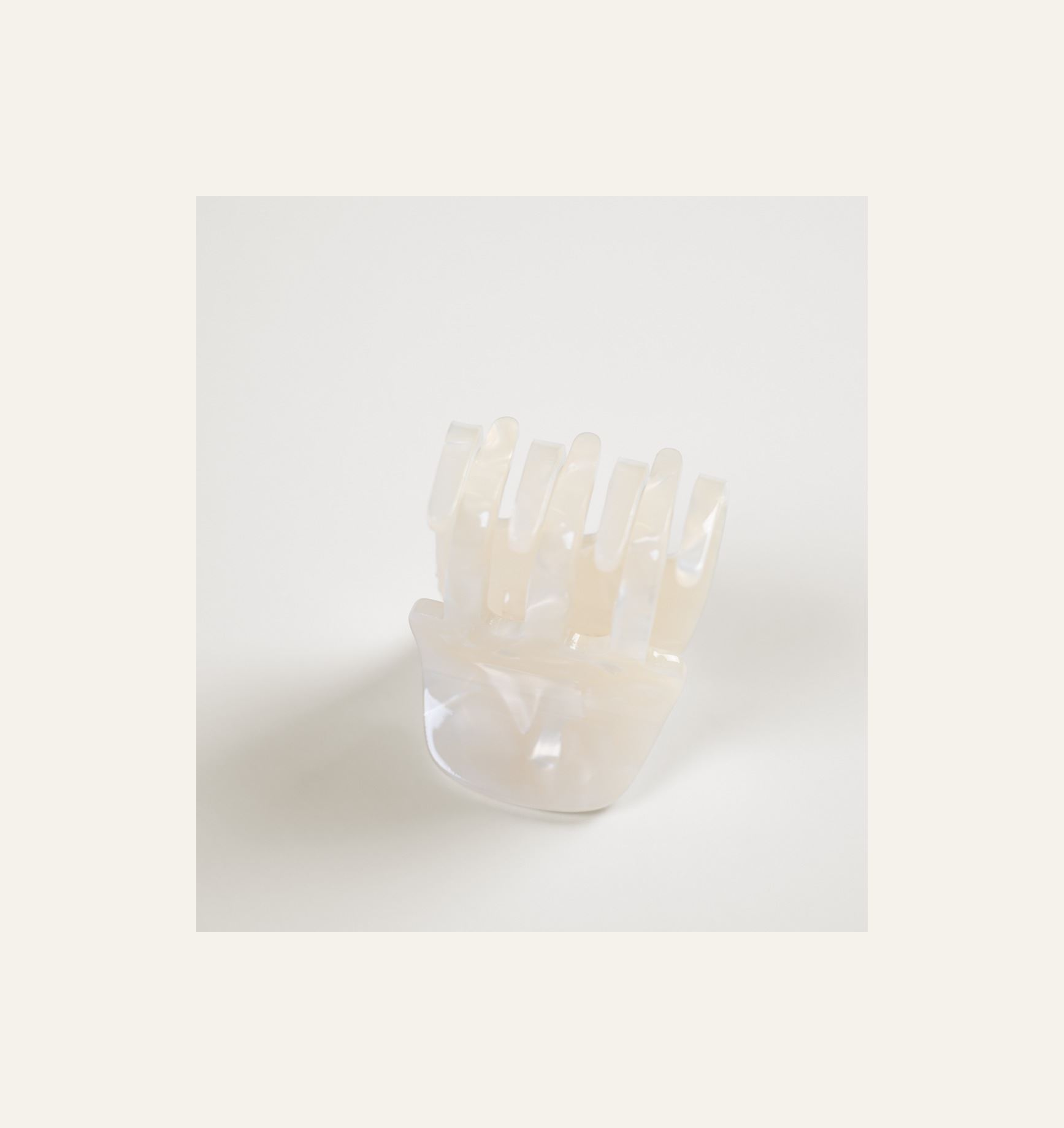 Hårklämma offwhite - 2