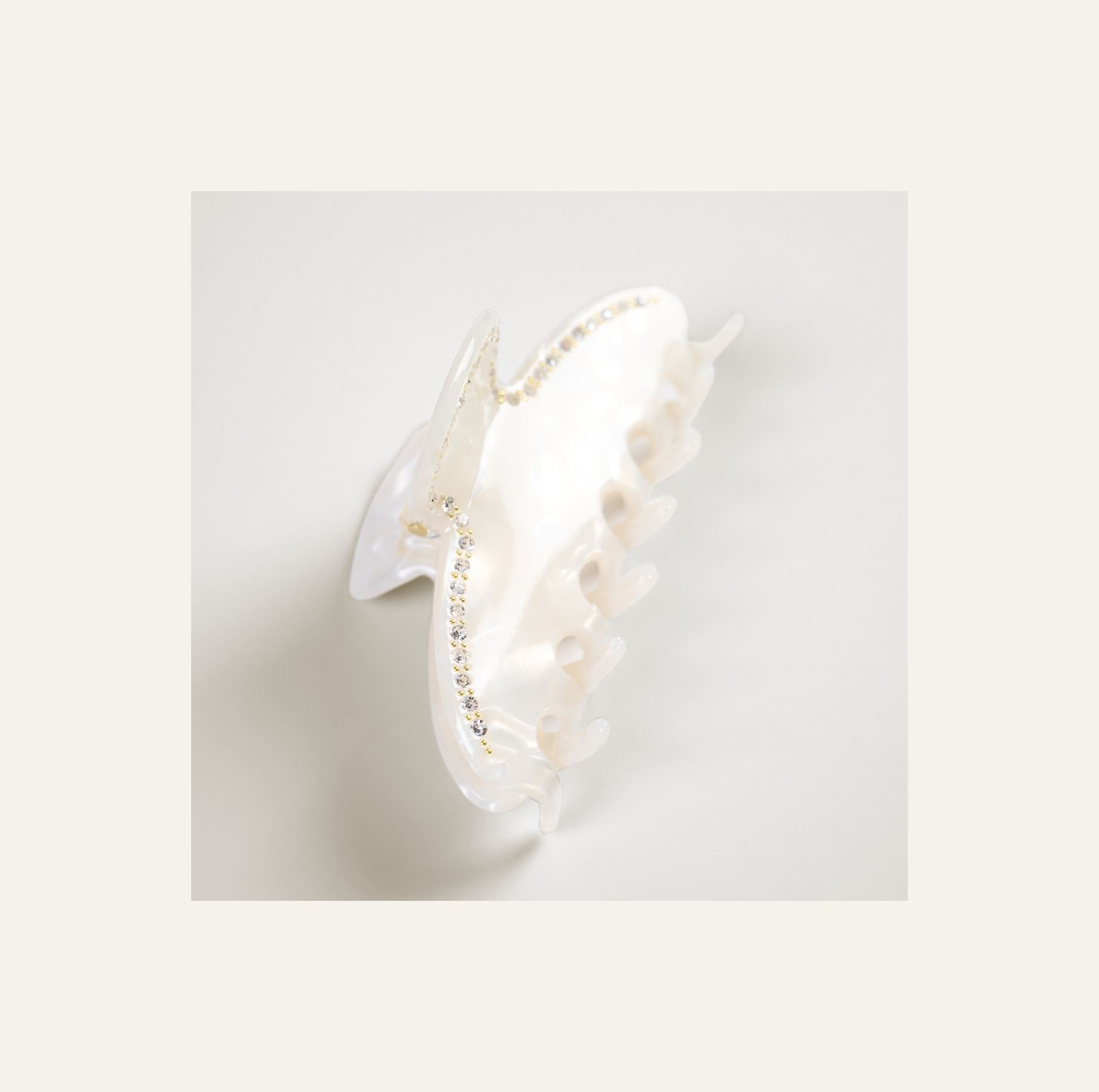 Hårklämma offwhite - 2