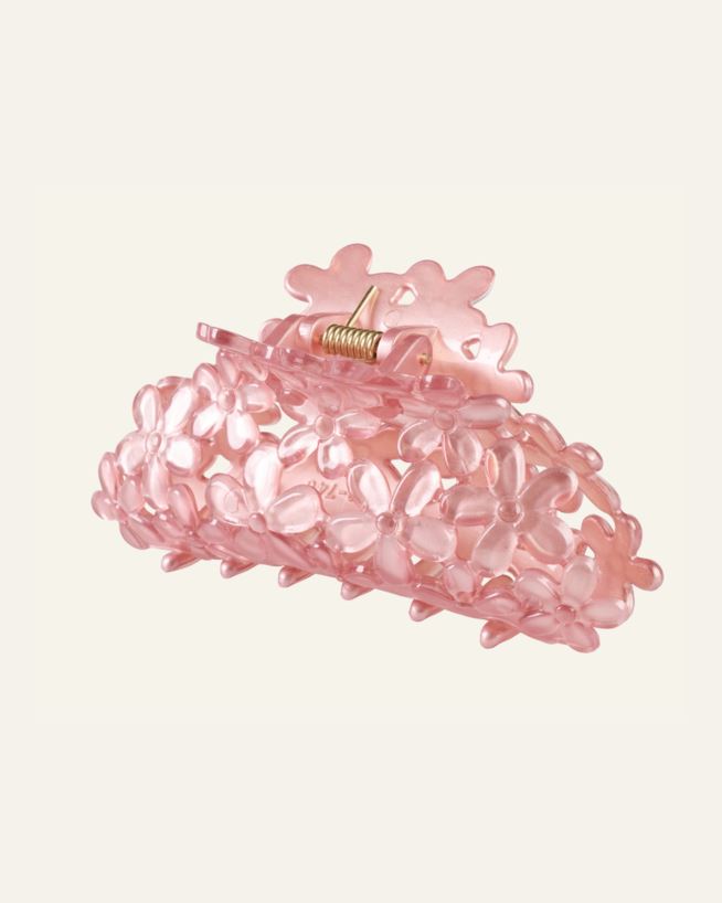 Hårklämma rosa - 4,5x9,7x4,3 cm rosa - 1