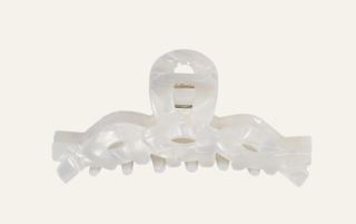 Leona hårklämma offwhite