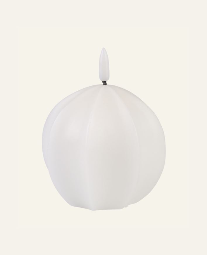 Led-ljus vit - 9,5x9,5x12,5 cm vit - 1