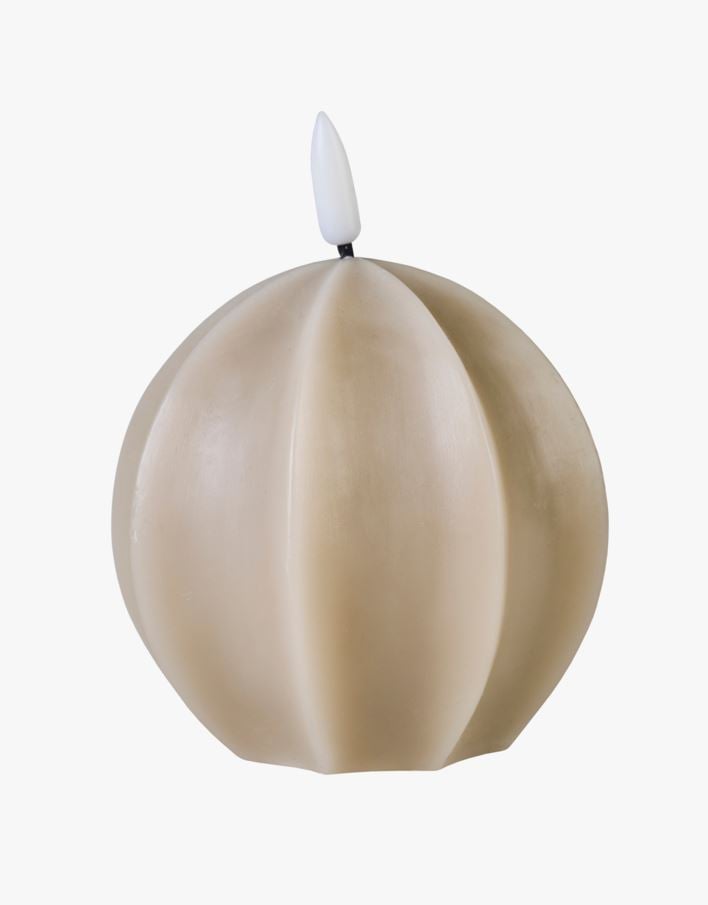 Led-ljus beige - 9,5x9,5x12,5 cm beige - 1