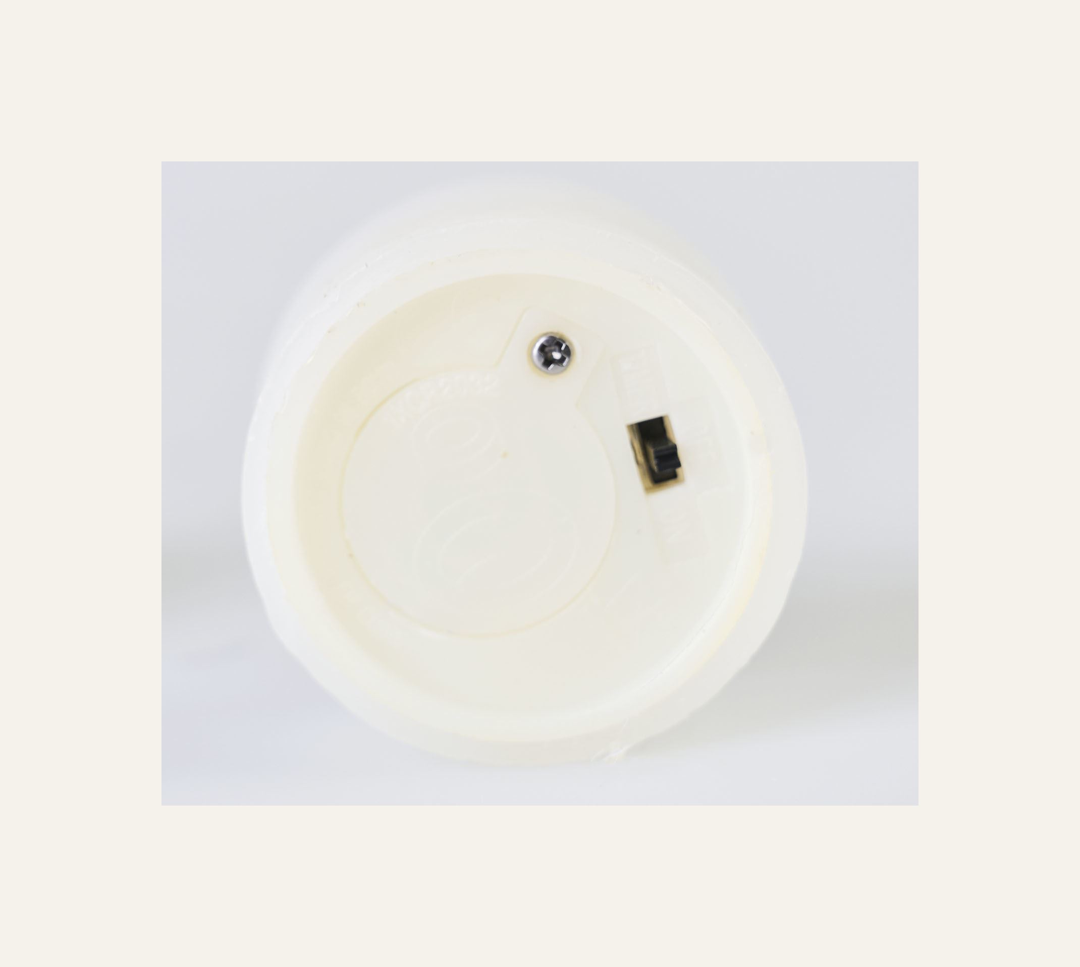 Led-värmeljus vit - 3