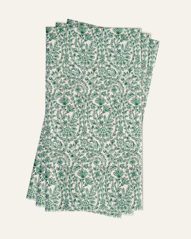 Pappersservetter grön - 33x42 cm grön - 1