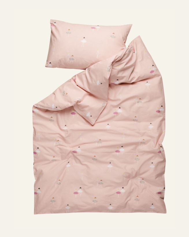 Påslakanset baby rosa - 100x130 cm rosa - 1