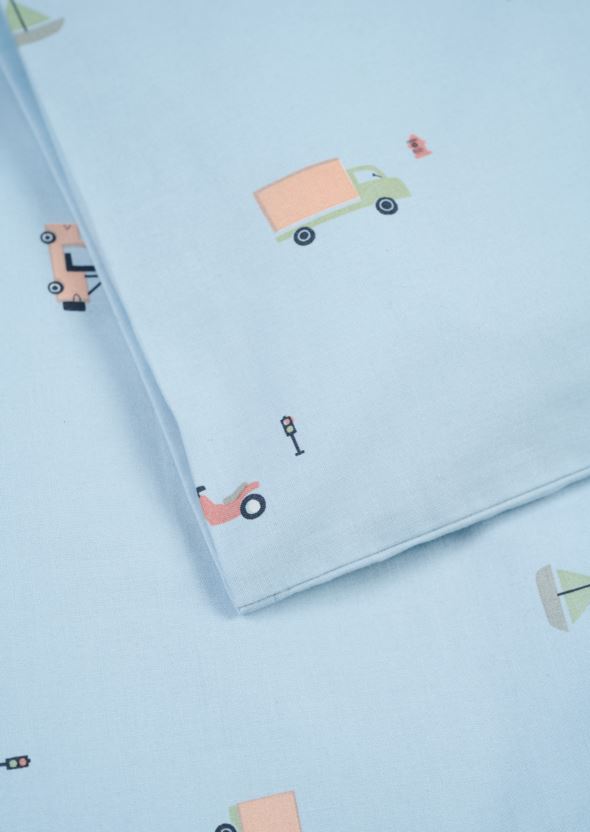 Påslakanset baby blå - 2