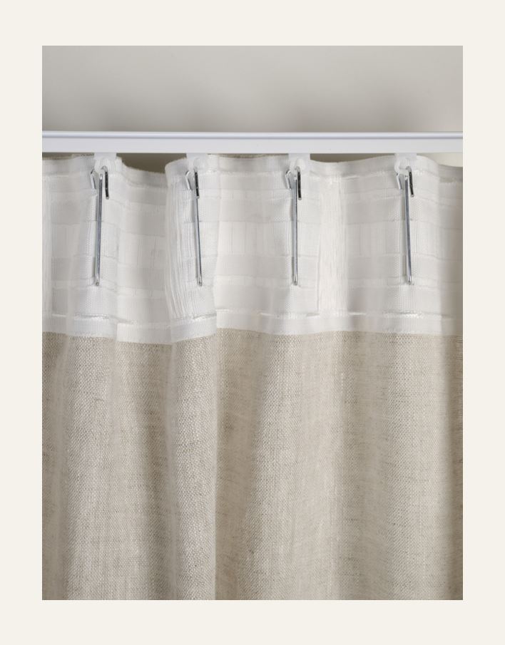 Linnegardin ljusbeige - 4