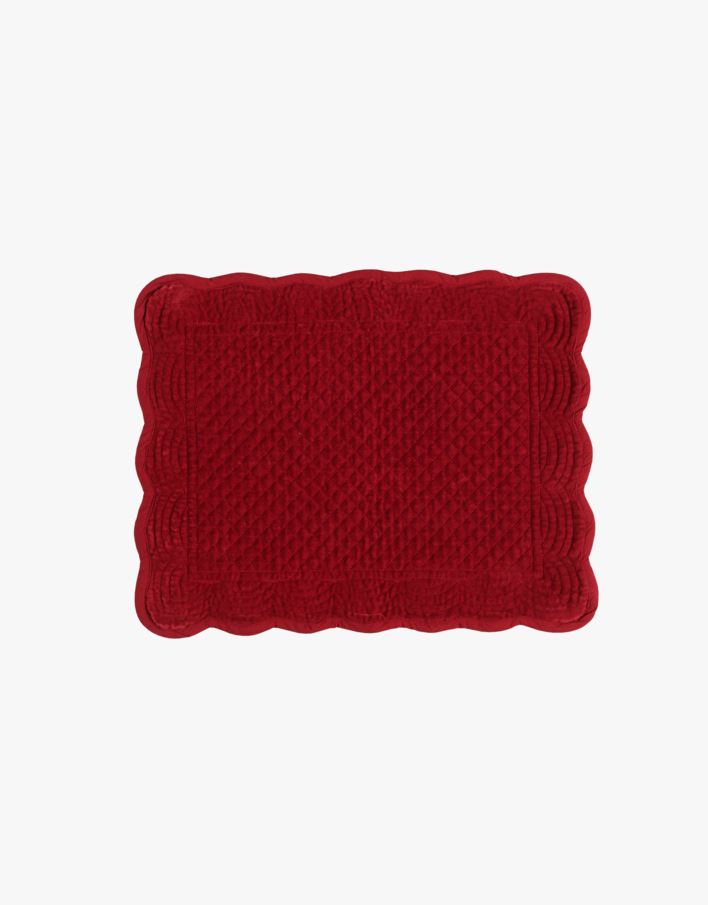 Bordstablett mörkröd - 33x45 cm mörkröd - 1