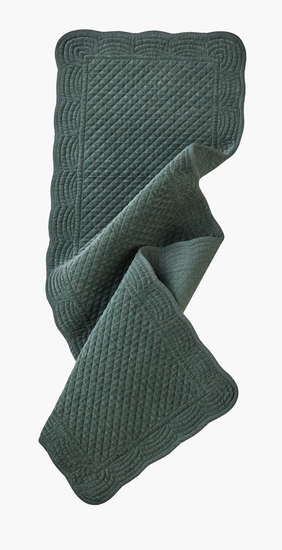 Bordslöpare mörkgrön - 33x110 cm mörkgrön - 1