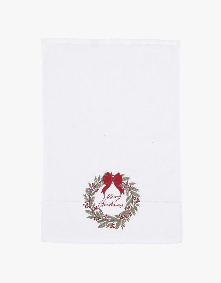 Handduk vit - 40x60 cm vit - 1