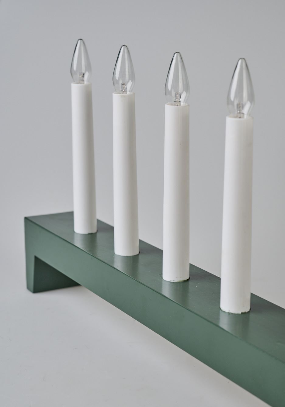 Adventsljusstake mörkgrön - 2