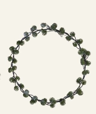 Pine needle led-dekorationer multi/grön