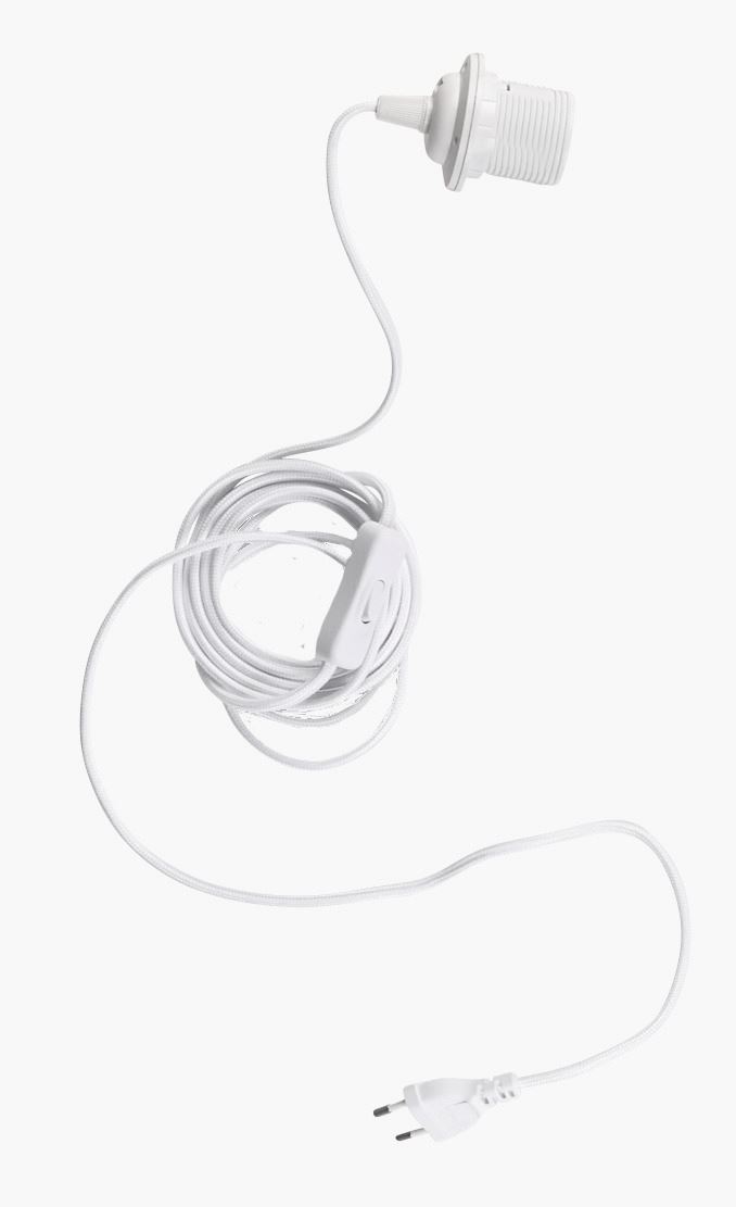 Pendel vit - 300 cm vit - 1