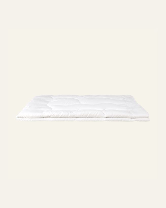 Medelvarmt fibertäcke vit - 150x210 cm vit - 1