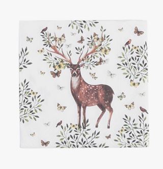 Autumn deer cocktailservett multi