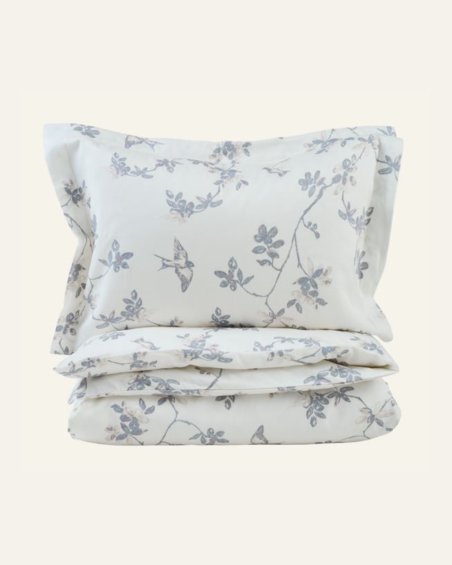 Påslakanset i satin vit - 230x220 cm vit - 1