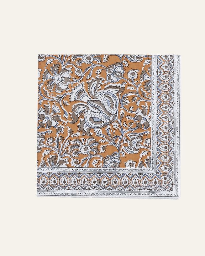 Middagsservetter multi/gul - 40x40 cm multi/gul - 1