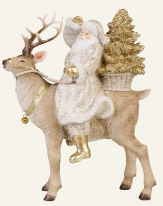 Santas delivery dekoration multi/beige