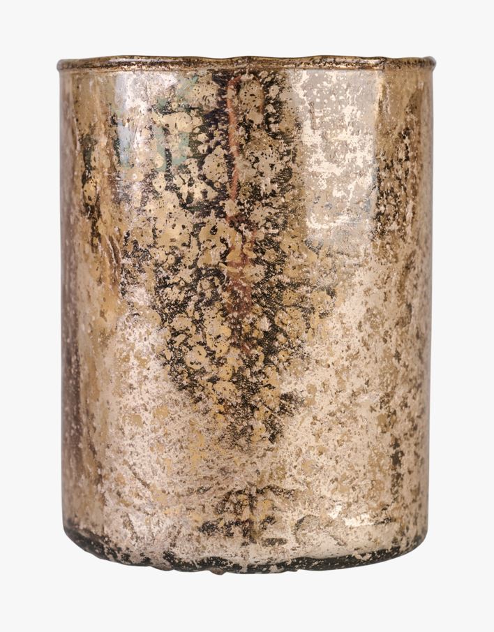 Värmeljushållare cognac - 9x12 cm cognac - 1