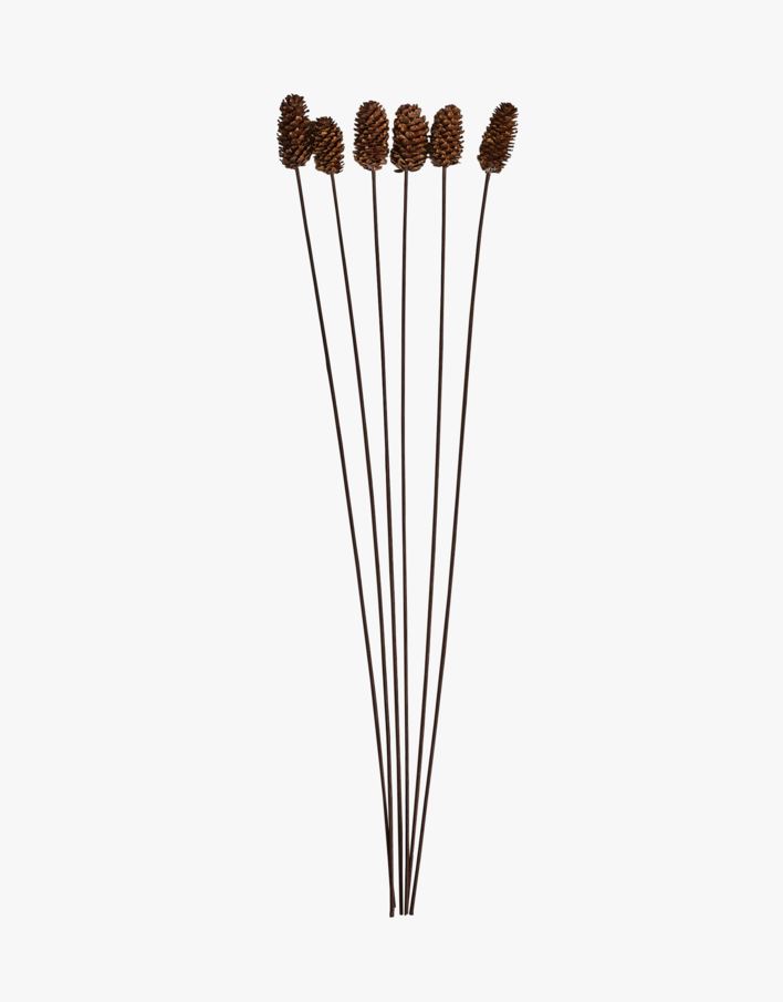 Torkade blommor brun - 60 cm brun - 1