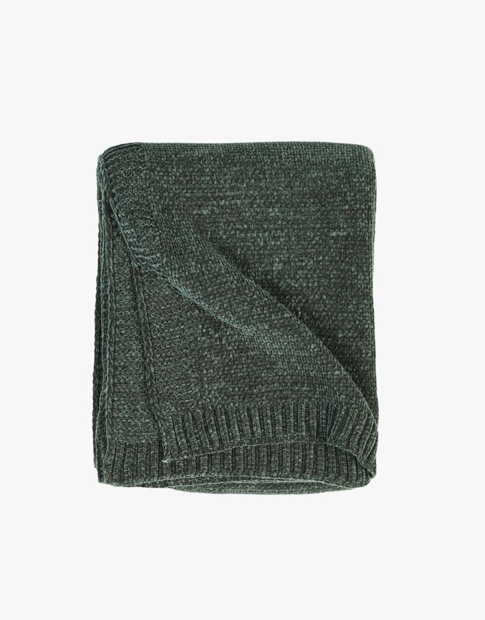 Pläd grön - 130x170 cm grön - 1