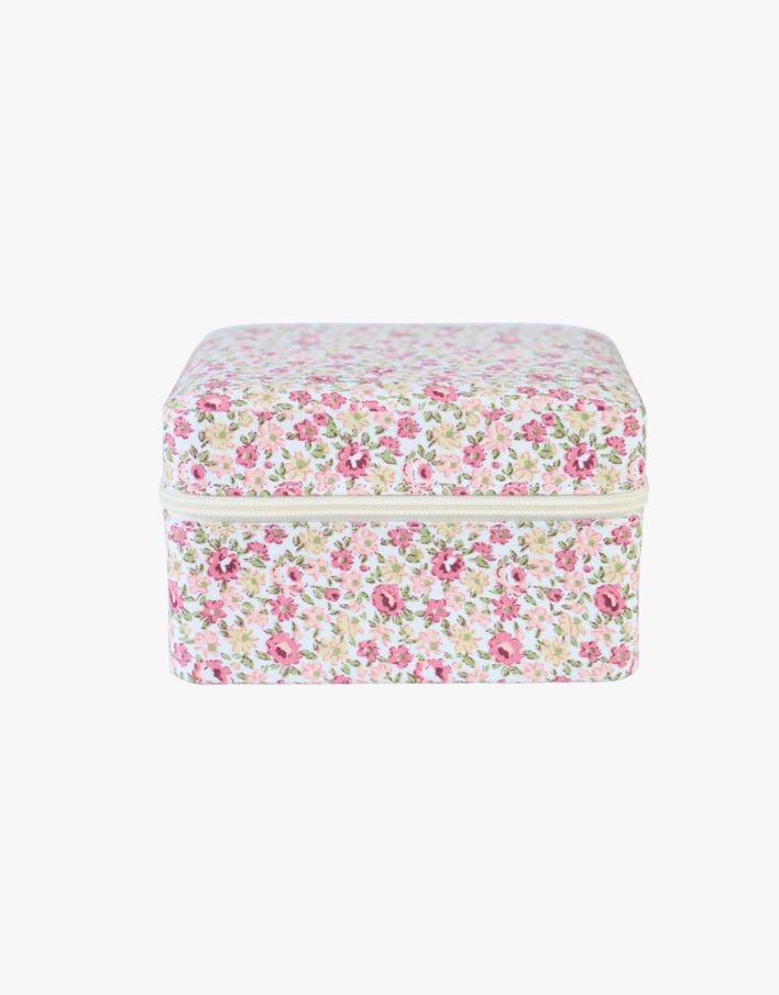 Smyckeskrin med dragkedja aprikos - 11x11 cm aprikos - 1