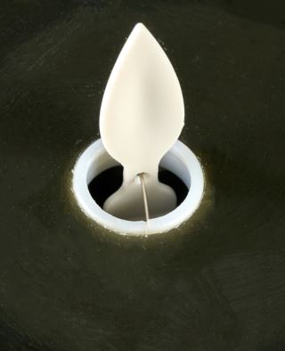 Lucius led-blockljus mörkgrön