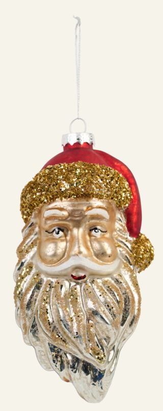Santa julgransdekoration multi/röd