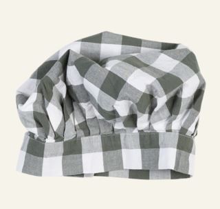 Olav mini me kockmössa grön