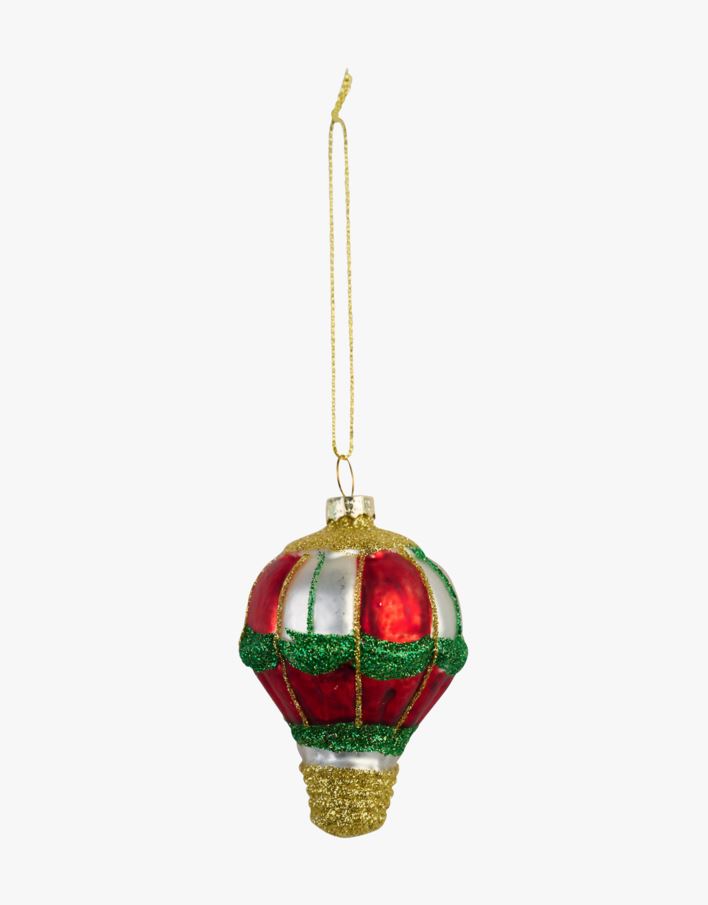 Julgransdekoration multi/röd - 5x5x7,5 cm multi/röd - 1