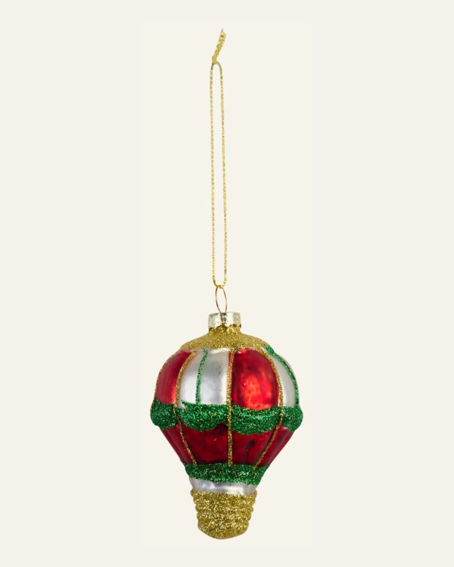 Julgransdekoration multi/röd - 5x5x7,5 cm multi/röd - 1