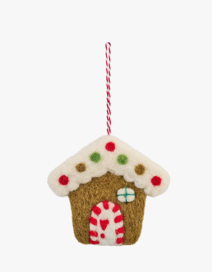 Julgransdekoration multi/grön - 10x9 cm multi/grön - 1