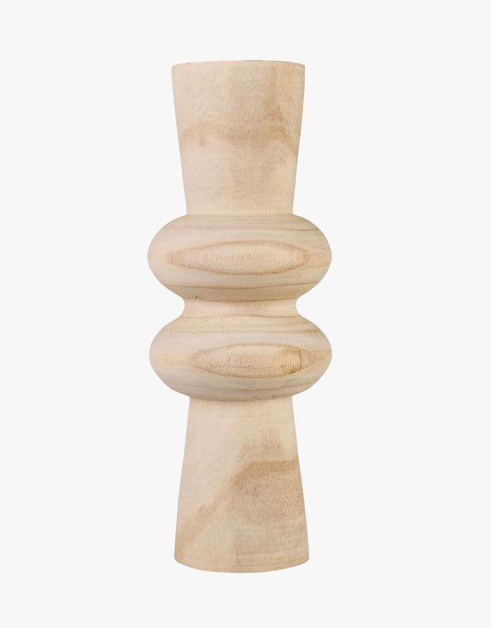 Vas ljus natur - 13,5x13,5x30,8 cm ljus natur - 1