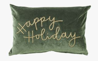 hemtex Happy Holiday kuddfodral grön