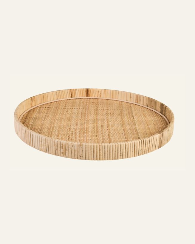 Bricka ljus natur - 45x45x4 cm ljus natur - 1