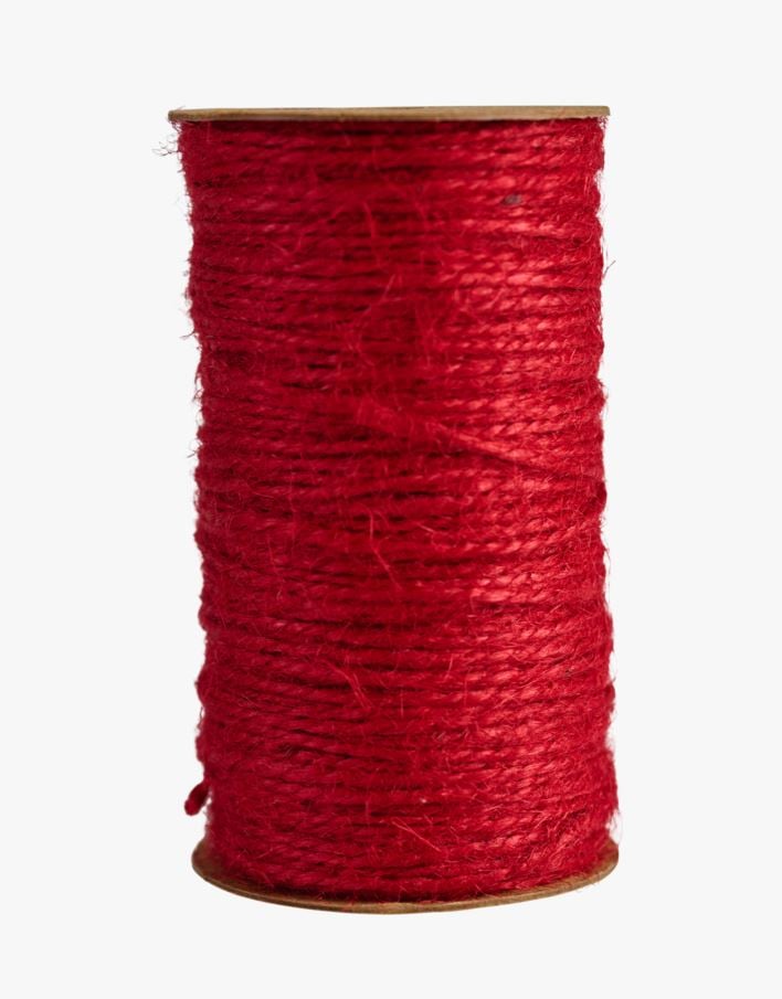 Presentsnöre röd - 50 m röd - 1