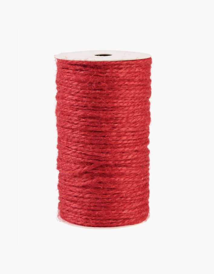 Presentsnöre röd - 50 m röd - 1