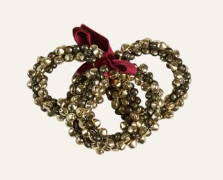 Bell 4-pack servettringar guld