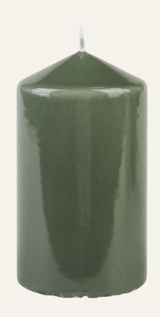 Lacquer blockljus lavgrön