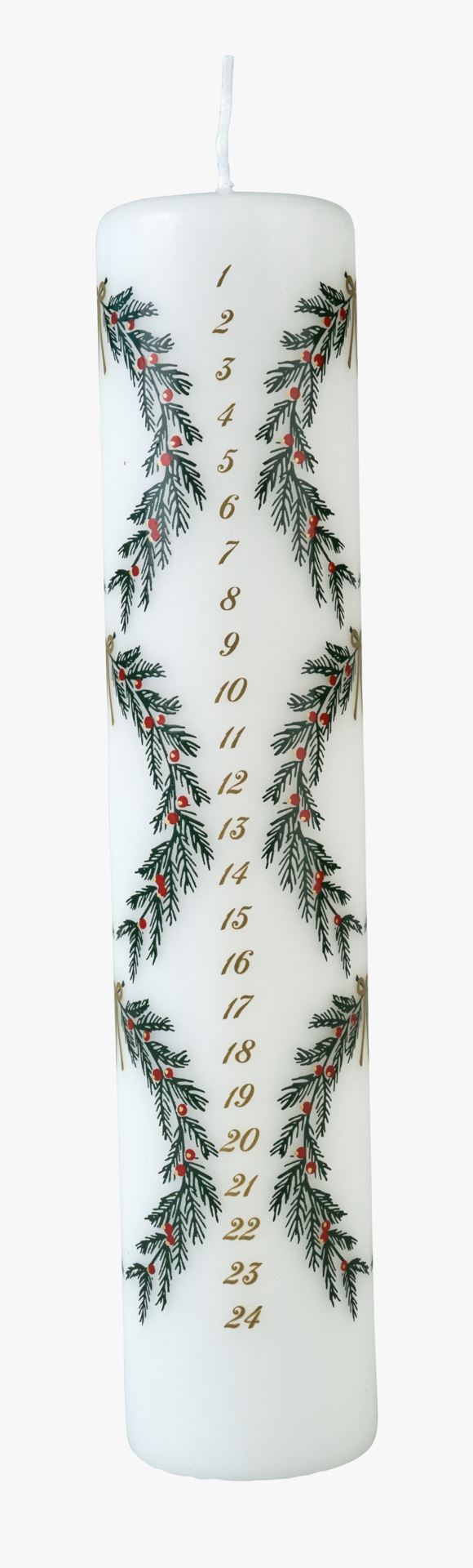 Adventsljus multi/vit - 25 cm 5 cm multi/vit - 1