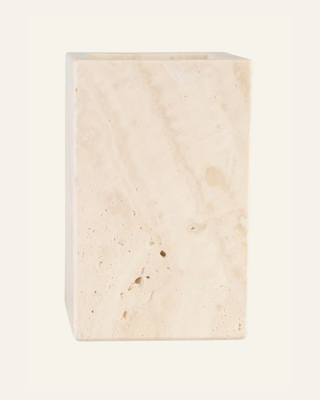 Tandborsthållare beige - 7x7x11 cm beige - 1