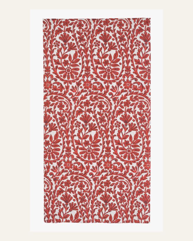 Pappersservetter multi/röd - 33x42 cm multi/röd - 1