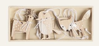 Animals presentdekoration natur