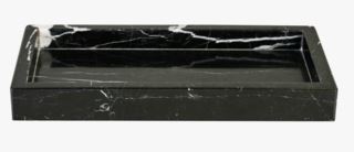 Black Marble bricka svart