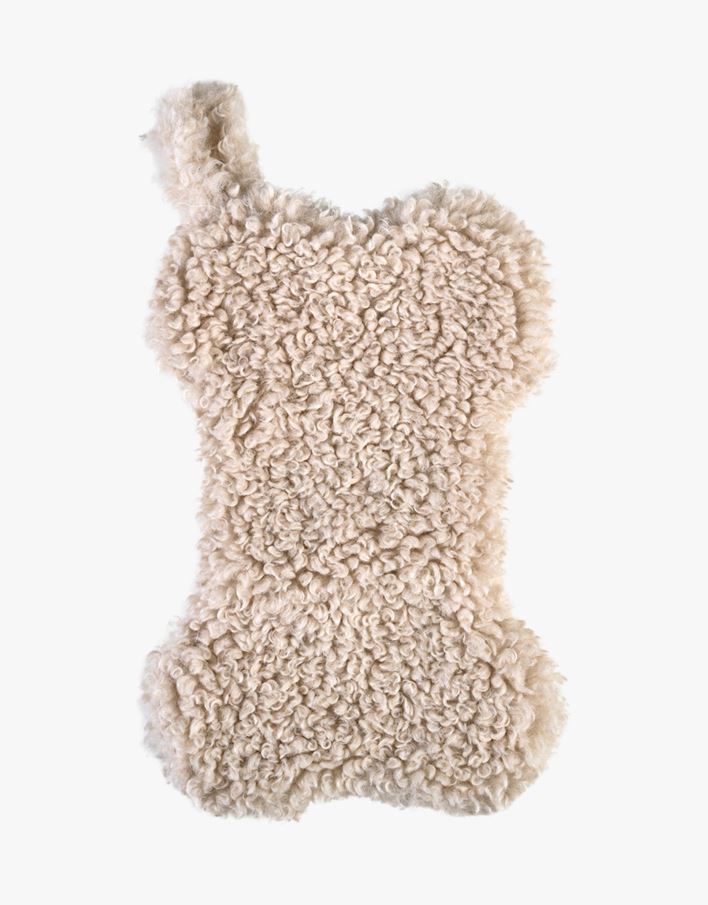 Julstrumpa beige - 28x42 cm beige - 1